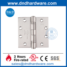 La mejor bisagra de puerta comercial resistente al fuego SS304 con certificación UL: DDSS002-FR-4.5X4.5X3