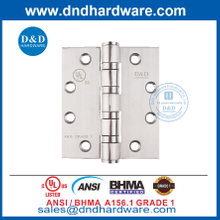 ANSI / BHMA GRADO 1 SS304 4 BB Bisagra de puerta resistente al fuego -4.5x4x4.6mm