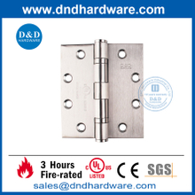 Bisagra para puerta contra incendios con rodamiento de bolas de acero inoxidable 304 con certificación UL: DDSS002-FR-4.5X4X3.4