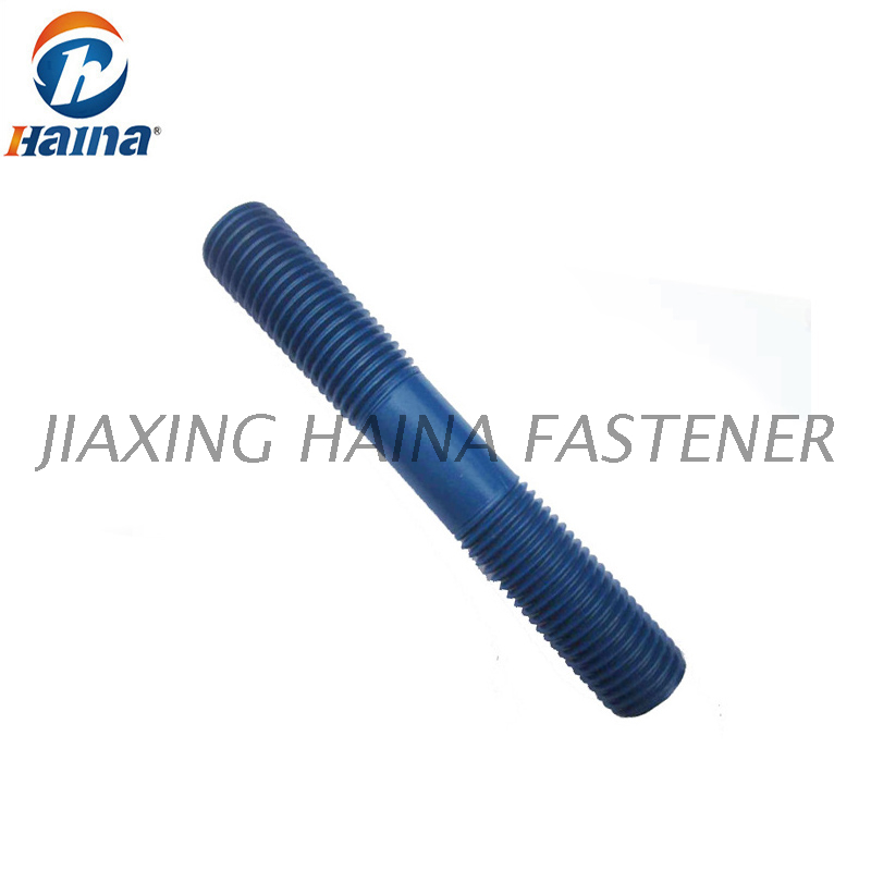 Acier inoxydable 316L 316 304 à double extrémité en PTFE TEFLON bleu