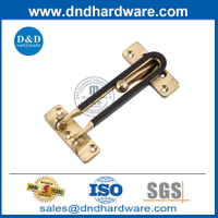 Cerradura de protección de puerta de seguridad de aleación de zinc dorado para puerta interior-DDDG008