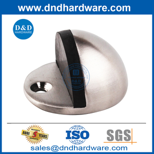 Tapón de puerta de metal de tipo montado en el piso de acero inoxidable de seguridad-DDDS001