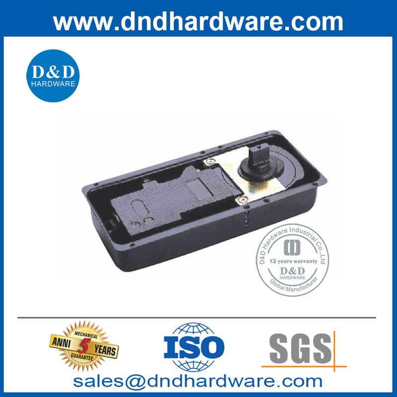 Resorte de piso de puerta delantera de vidrio de cubierta de acero inoxidable resistente y duradero Spring-DDFS220