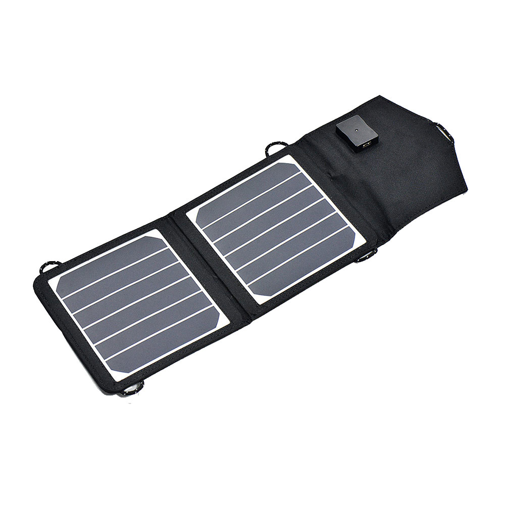 Cargador solar portátil 2x3.5v