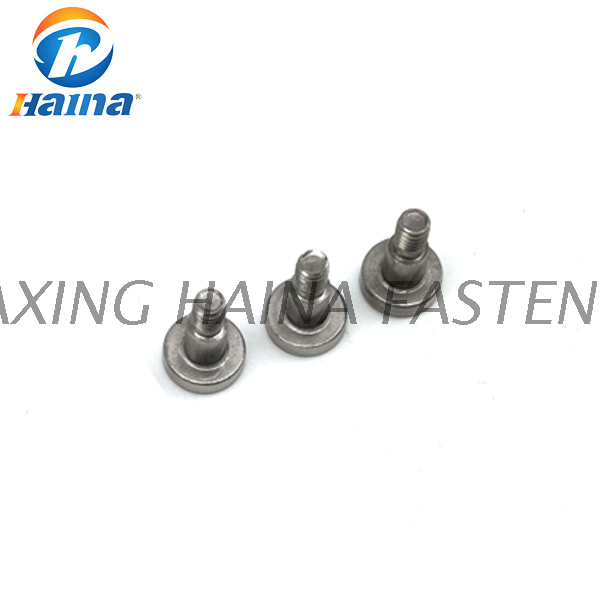 Vis à épaulement en acier inoxydable DIN923 SS304 SS316 316L