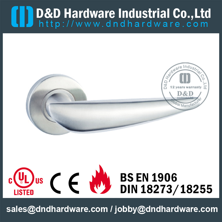 Manija de manivela de acero inoxidable 304 manivela para puerta externa - DDSH168