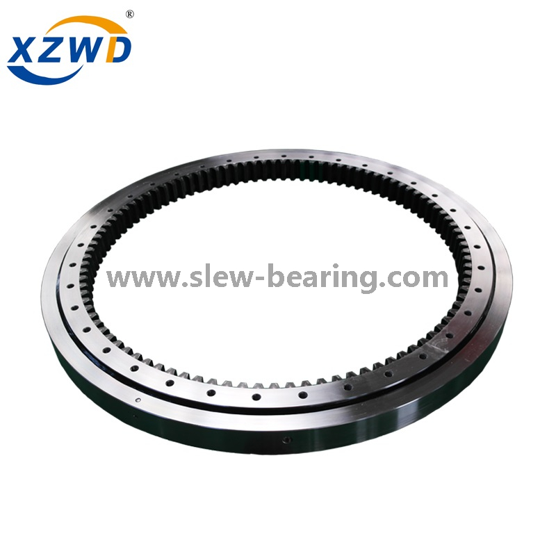 Cojinete del anillo de la matanza del rodillo cruzado de la sola fila de Xuzhou Wanda de la alta calidad (serie de HJ) sin el engranaje