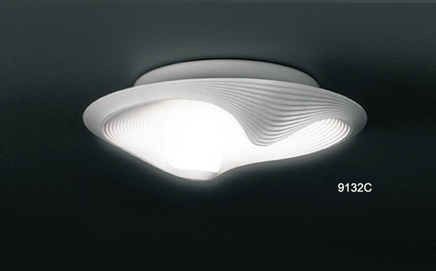 Lámpara pendiente blanca de aluminio del LED (9132P-1)