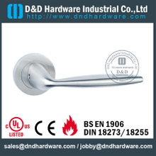 Manija plana decorativa tubular plana SUS316 para puerta de madera - DDSH132