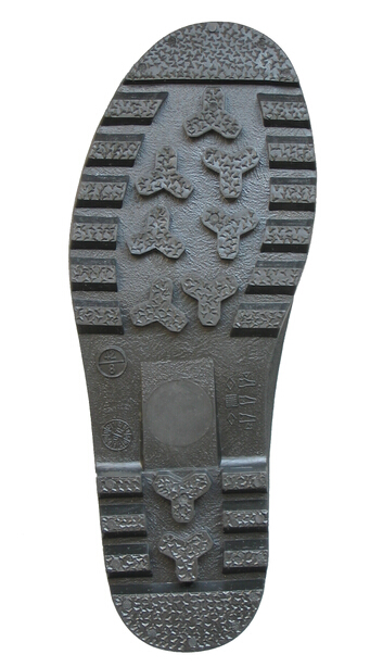 YBS high quality safety pvc rain boots with steel toe