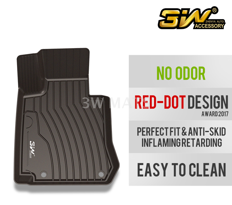 TPE car mat for Benz GLE GLS