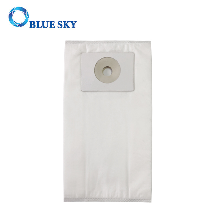 Bolsa de filtro HEPA de polvo no tejido blanco personalizado al por mayor para aspiradora
