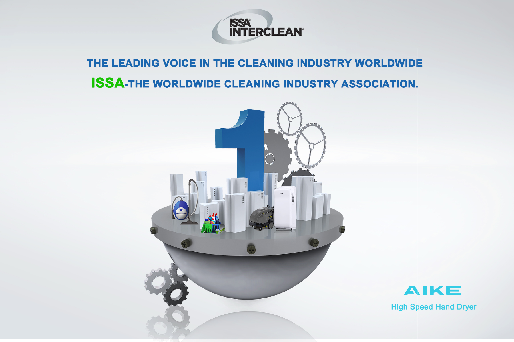 Die führende Stimme in der Reinigungsbranche weltweit: ISSA - der weltweite Verband der Reinigungsindustrie.