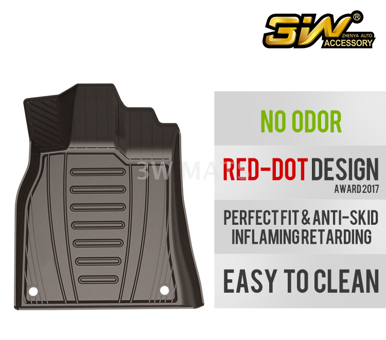 TPE car mat for AUDI A4