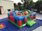 RB3092-1(5x5x2.8m) Inflatables Lego Theme Bouncer With Slide For Theme Park