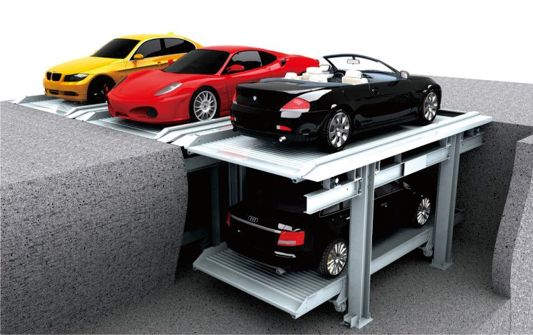 Pit Lifting Puzzle Parking Series