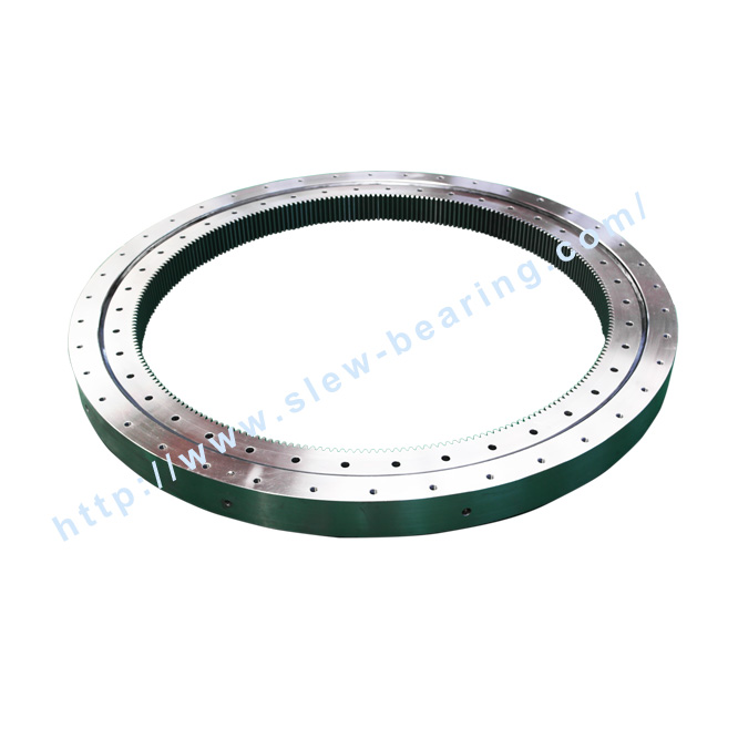 El rodamiento giratorio del recuperador apilador se puede utilizar para rodamientos de placa giratoria de excavadora con engranaje interno
