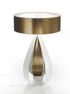 Lámpara de vector de lujo de oro moderna al por mayor del metal de la lámpara de vector (KT06112)