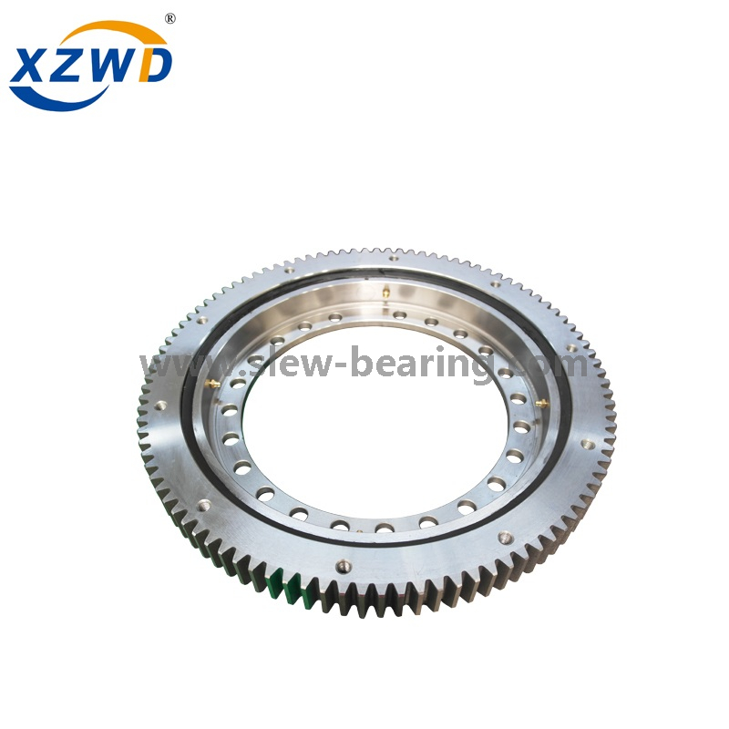 Cojinete de giro Xuzhou Wanda Máquina de embalaje de la industria ligera de alta precisión Uso Cojinete de anillo de giro de tipo ligero