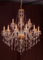 Lámpara de cristal del pasillo del hotel del estilo del blasón (601-8+4L)