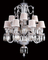 Lámpara de cristal del estilo del pasillo durable del hotel (KD1308-8)