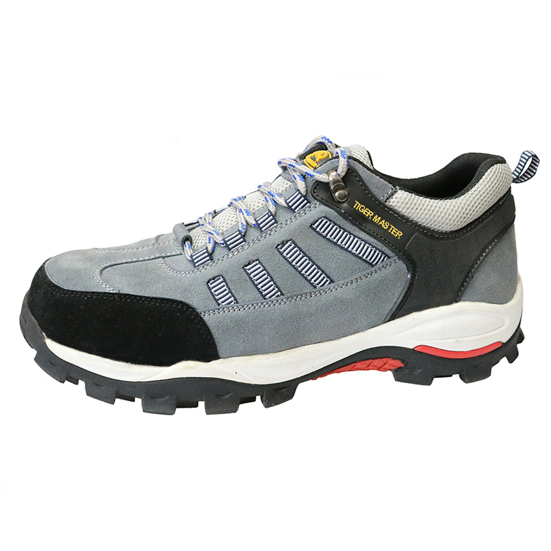 RB1050 suede leather rubber sole sporty safety shoe for workshop