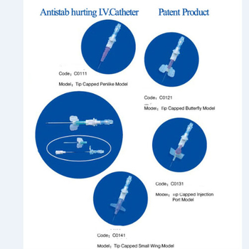 Antisrab Hurting I. V. Catheter in Hospital (model 14G/16G/18G/20G/22G/24G/26G)