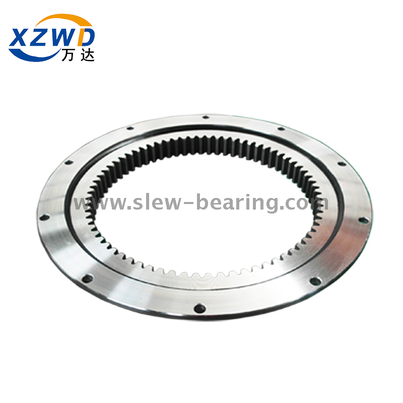 Light Flanged Greased Slewing Ring Bearing for Pedestal Crane from