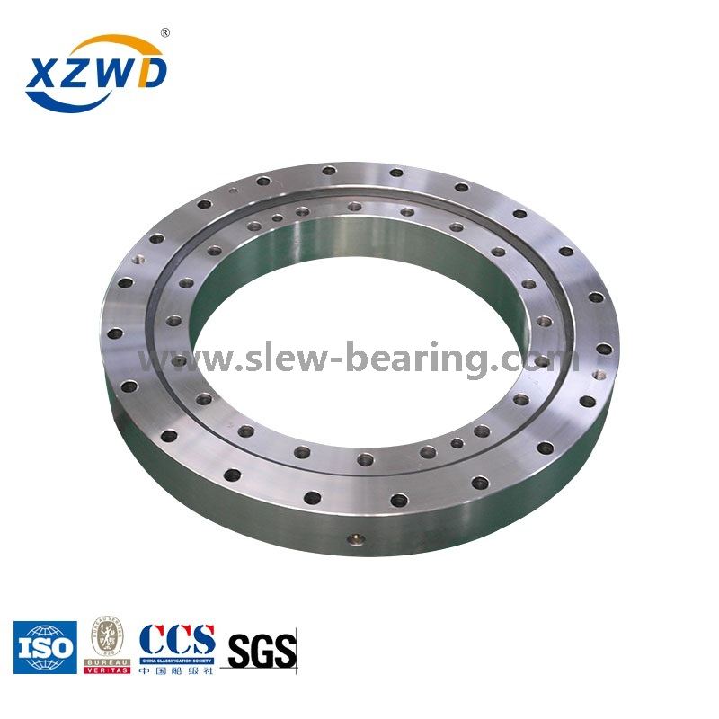 Alta calidad Xuzhou Wanda rodamiento de anillo de giro de una hilera de rodillos cruzados (serie HJ) engranaje interno