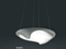 Lámpara pendiente blanca de aluminio del LED (9132P-1)