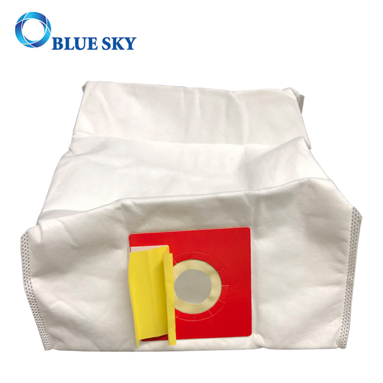 Cubo no tejido blanco H11 Filtro HEPA Bolsas de polvo para aspiradora doméstica