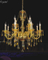 Lámpara de cristal de oro del hotel del estilo de Murano (10052-8+4)
