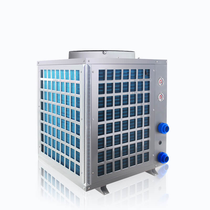 calentador de agua comercial de alta temperatura de la pompa de calor de la fuente de aire de 7.5KW-21KW 80C