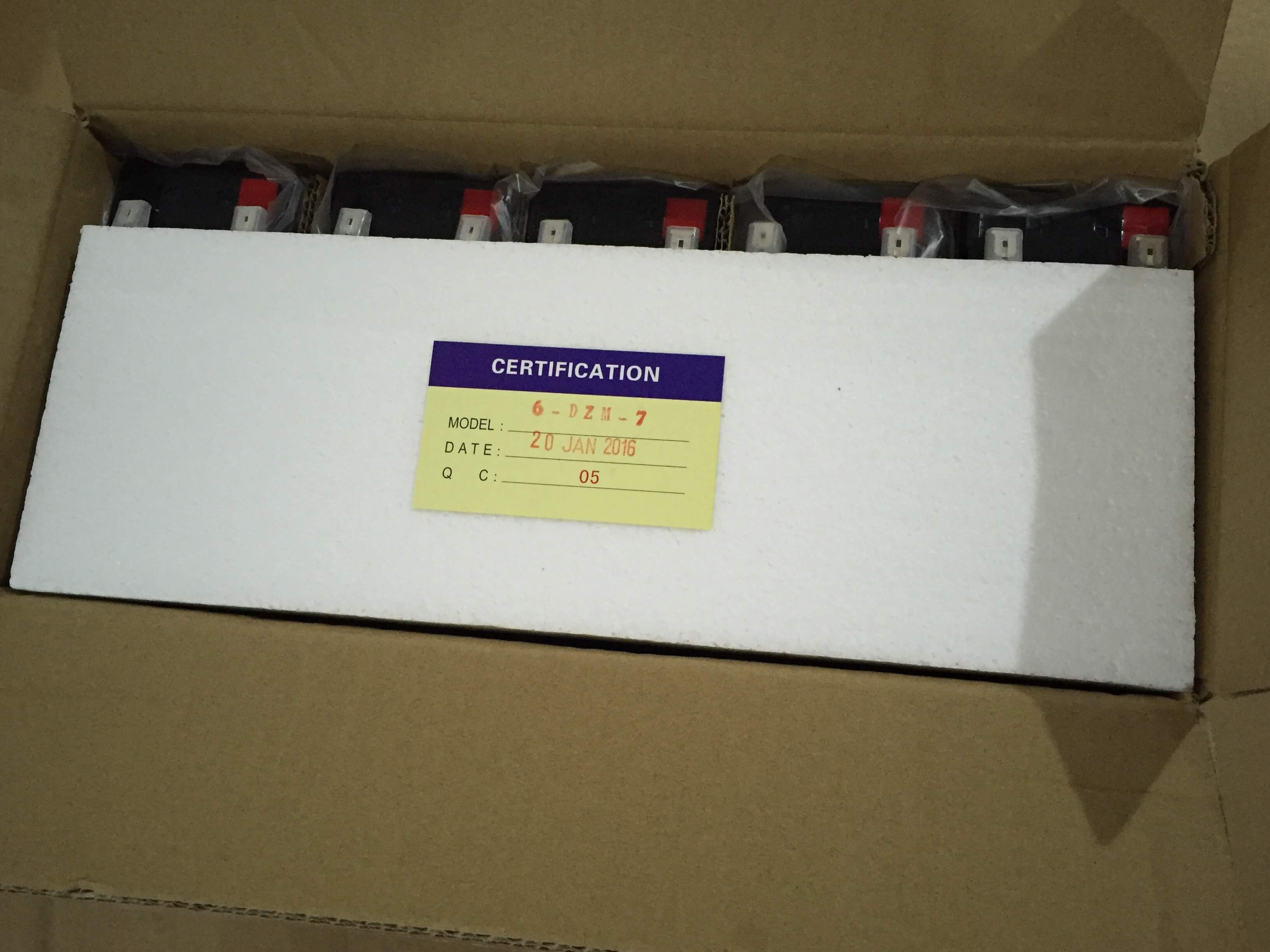 CBB® 6-DZM-7 Electric Bike/Scooter Battery 