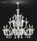 Lámpara de cristal blanca del hotel del estilo de Murano (81086-12+6)