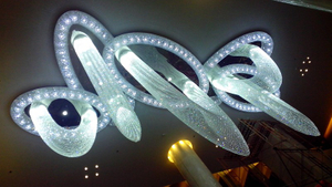 Lámparas cristalinas de la lámpara grande de la decoración del hotel (KA0502)