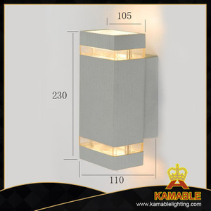 Наружное алюминиевое современное настенное садовое освещение (KM-G80/2)