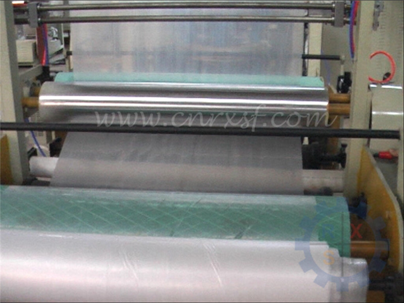Máquina que sopla de la película de encogimiento del estiramiento/del calor del LDPE LLDPE