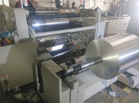 machine de rewinder de découpeuse de papier d'aluminium de 1300mm