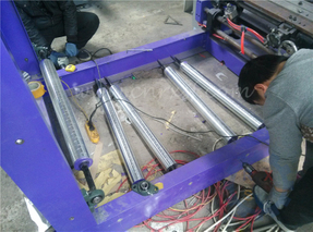 Maquinaria de la impresión y de envasado usar el rodillo de guía de aluminio