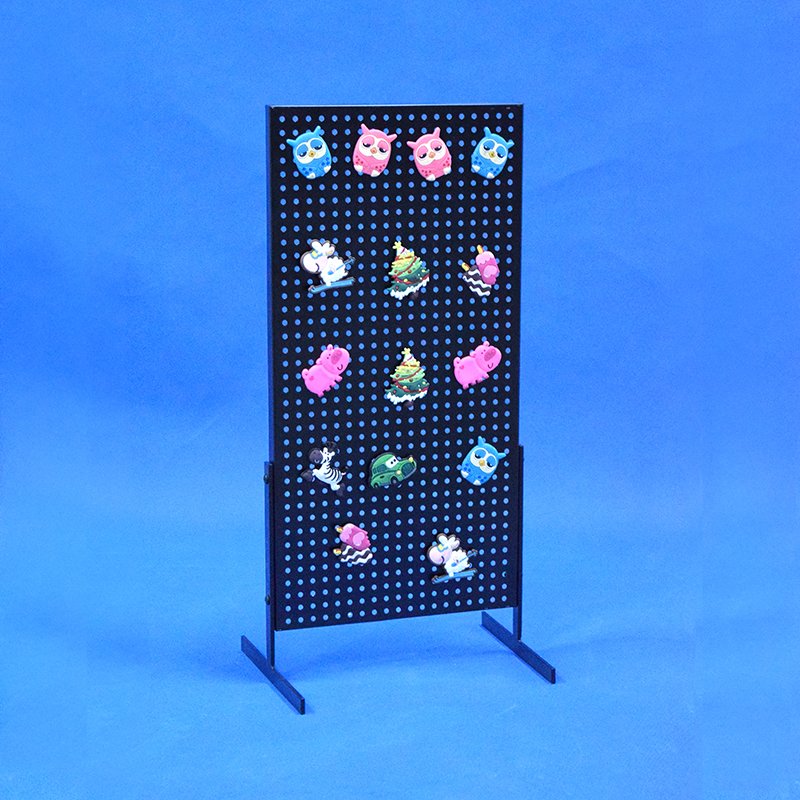 counter steel punched plate display stand (PHD8007)