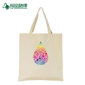 High Quality Custom Printing Promotional Cotton Canvas Shopping Bags