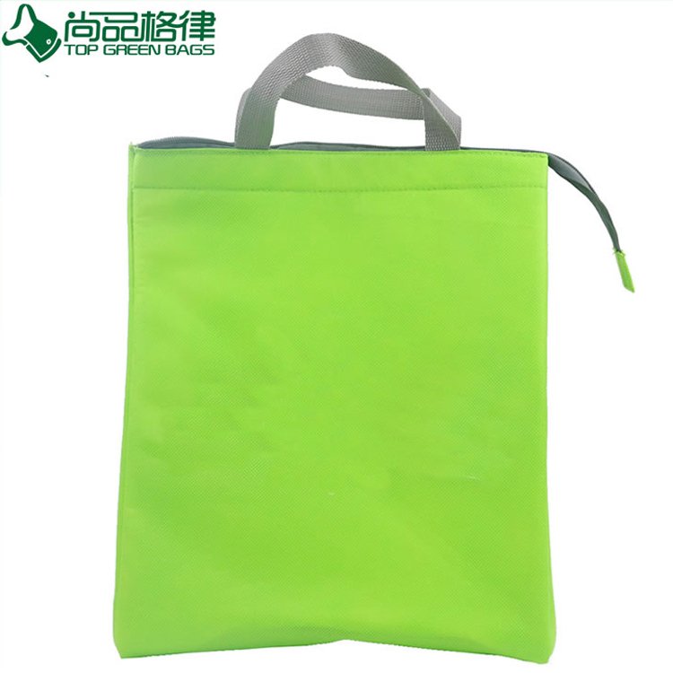 OEM Reusable Eco-Friendly Non Woven Cooler Bag Thermal Insulating Cool Food