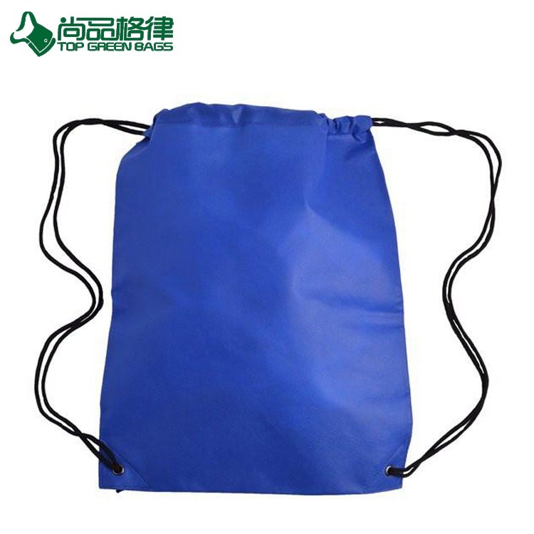 Wholesale durable non woven drawstring back pack reusable drawstring pack (TP-DB329)