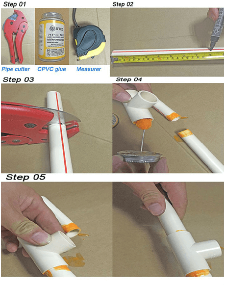 如何连接cpvc管材与管件