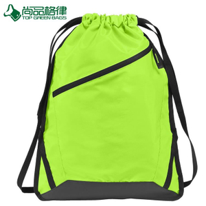 School Backpack Sport Bag Drawstring Knapsack (TP-dB079)