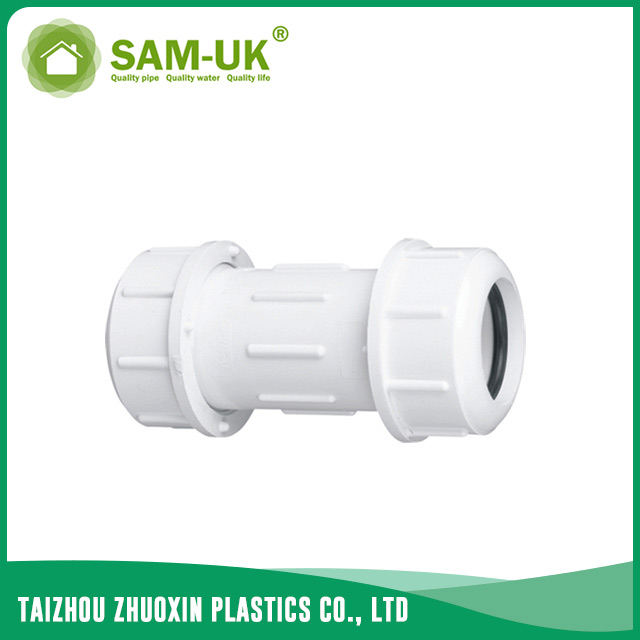 Acoplador del compresstion del PVC para el horario 40 ASTM D2466 del abastecimiento de agua