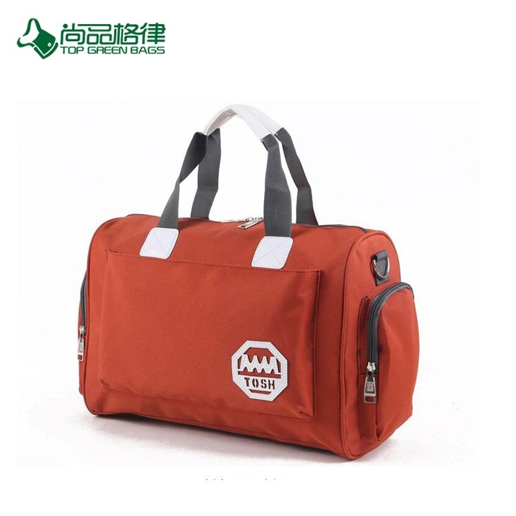 High Quality Finish Custom Simplicity Polyester Travel Luggage Bag