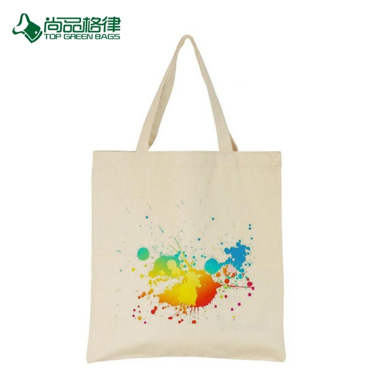 High Quality Custom Printing Promotional Cotton Canvas Shopping Bags
