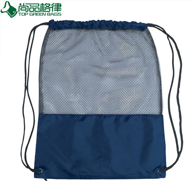 Wholesale Drawstring Backpack Mesh Sports Bag (TP-dB215)